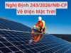 Nghị định số 243/2026/NĐ-CP: Những thay đổi mới về mua bán điện mặt trời