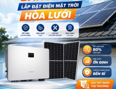 Bảng Giá Lắp Điện Mặt Trời Hòa Lưới Mới Nhất 2026 - Newsun Solar