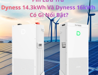 Pin Lưu Trữ Dyness 14.3kWh Và Dyness 16kWh Có Gì Nổi Bật?