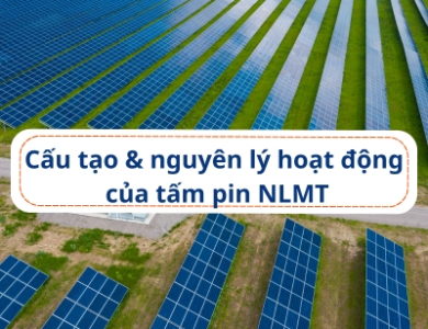 Cấu tạo và nguyên lý hoạt động của tấm pin năng lượng mặt trời 