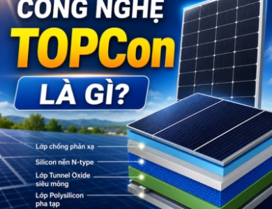 Công nghệ TOPCon là gì? Ưu điểm, nguyên lý hoạt động và vì sao ngày càng phổ biến