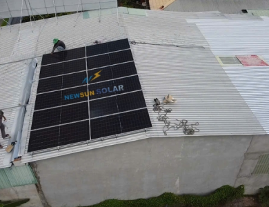 Công Trình Điện Mặt Trời lưu trữ Hybrid 6kW - Tháp Mười, Đồng Tháp