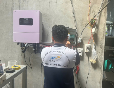 Công Trình Điện Mặt Trời lưu trữ Hybrid 6kW - Tháp Mười, Đồng Tháp