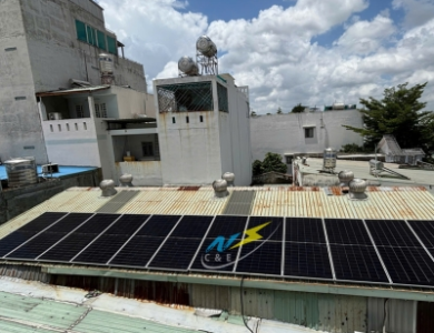 Công Trình Điện Mặt Trời Điện Máy Hoàng Hải 20,5kW