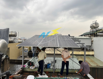 Công Trình Điện Mặt Trời bám tải 3KW Phước Bình - HCM