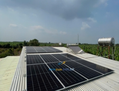 Lắp điện mặt trời hòa lưới 10kW Đồng Nai, tiết kiệm 4 - 5 triệu/tháng
