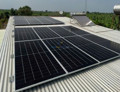 Lắp điện mặt trời hòa lưới 10kW Đồng Nai, tiết kiệm 4 - 5 triệu/tháng