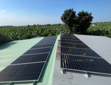 Công trình điện mặt trời hòa lưới 10kW - Đồng Nai