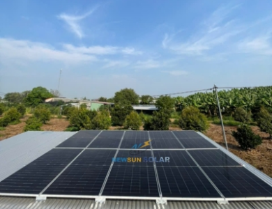 Lắp điện mặt trời hòa lưới 5kW Đồng Nai, tiết kiệm 1,5 - 2 triệu/tháng