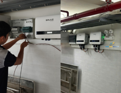 Thi Công Điện Mặt Trời Hòa Lưới 14,76kWp Cho Công Ty Luật Tại Bình Thạnh