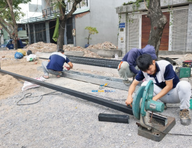 Thi Công Điện Mặt Trời Hòa Lưới 14,76kWp Cho Công Ty Luật Tại Bình Thạnh