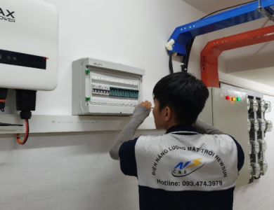 Lắp Điện Mặt Trời Hòa Lưới 28,6kWp Cho Nhà Trọ Tại Bình Thạnh, TP.HCM