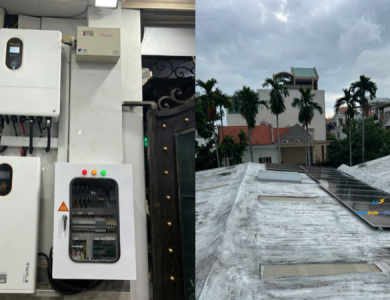 Lắp Điện Mặt Trời Hybrid 18,45kWp Lưu Trữ 16kWh Cho Công Ty Trung Chính Tại Thủ Đức