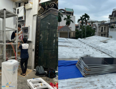 Lắp Điện Mặt Trời Hybrid 18,45kWp Lưu Trữ 16kWh Cho Công Ty Trung Chính Tại Thủ Đức