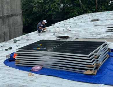 Lắp Điện Mặt Trời Hybrid 18,45kWp Lưu Trữ 16kWh Cho Công Ty Trung Chính Tại Thủ Đức