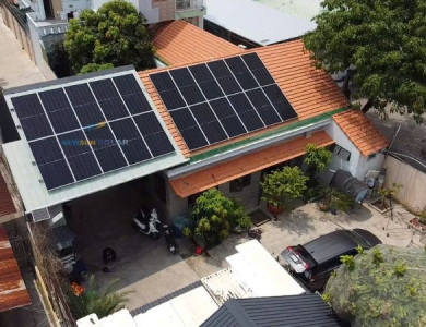 Lắp điện mặt trời hybrid 30kW tại Rạch Giá
