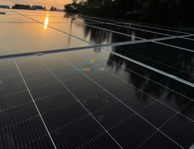 Lắp điện mặt trời hybrid 30kW tại Rạch Giá