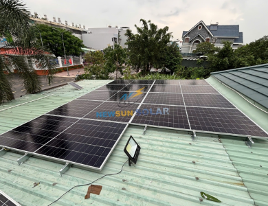 Công Trình Điện Mặt Trời Hòa Lưới 5.8kW - Chú Thiệu - Gò Vấp