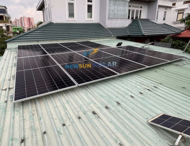 Công Trình Điện Mặt Trời Hòa Lưới 5.8kW - Chú Thiệu - Gò Vấp