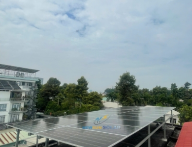 Công trình điện mặt trời hòa lưới bám tải 12.5kW - Nhà Trọ Trường Tuyền