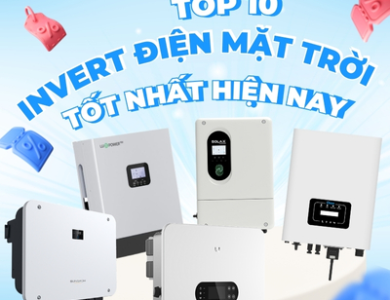 Top 10 thương hiệu biến tần (inverter) năng lượng mặt trời tốt nhất năm 2025