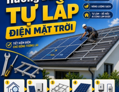 Hướng Dẫn Tự Lắp Điện Mặt Trời Tại Nhà Chi Tiết, An Toàn
