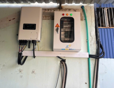 Lắp điện mặt trời hòa lưới 34kW cho xưởng dệt 7 Hiền - tiết kiệm hơn 10 triệu/tháng