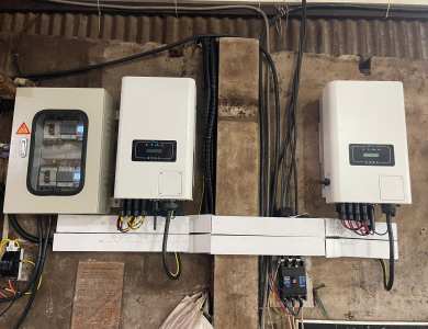 Công Trình Điện Mặt Trời Hòa Lưới 63.24kW - Xưởng rang cà phê Nguyễn Thương - Đồng Nai