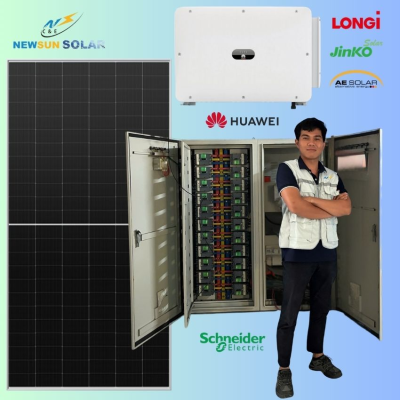 Combo hệ thống điện năng lượng mặt trời cho doanh nghiệp hệ 1MWP