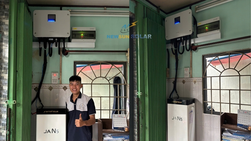 Inverter Hybrid Sungrow MG6RL 6kW (1 pha)