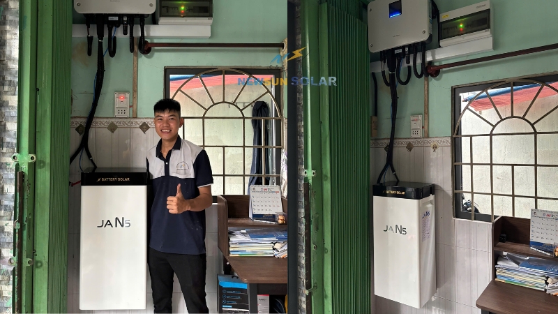 Battery lưu trữ JAN5 16kWh