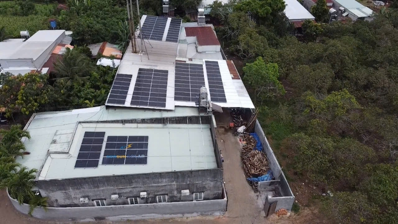 Hiệu quả đầu tư của hệ điện mặt trời hybrid 20kW 3 pha lưu trữ 32kWh