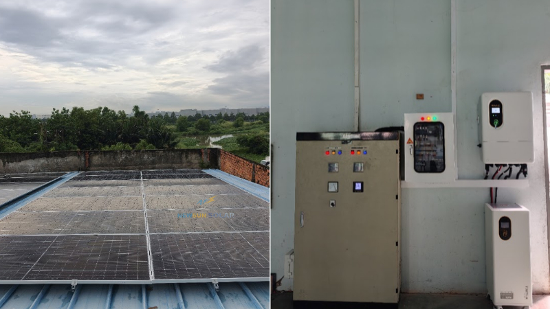 Tổng Quan Công Trình Điện Mặt Trời Lưu Trữ 17,5kWp