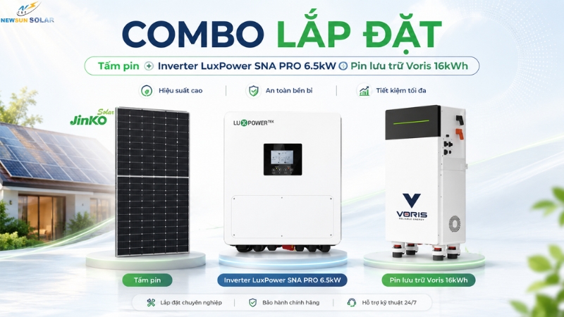 Luxpower 6.5kW + Voris 16kWh