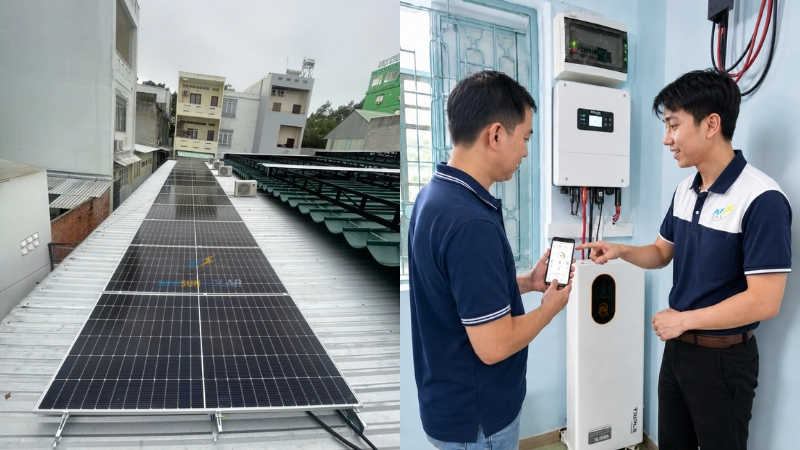 Newsun Solar lắp điện mặt trời tại Tp.HCM