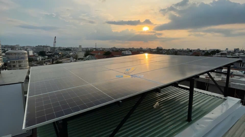 Khả năng tiết kiệm tiền điện của hệ điện mặt trời hòa lưới 15kW 3 pha