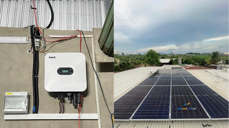 Tổng Quan Công Trình Điện Mặt Trời Hòa Lưới 11kWp