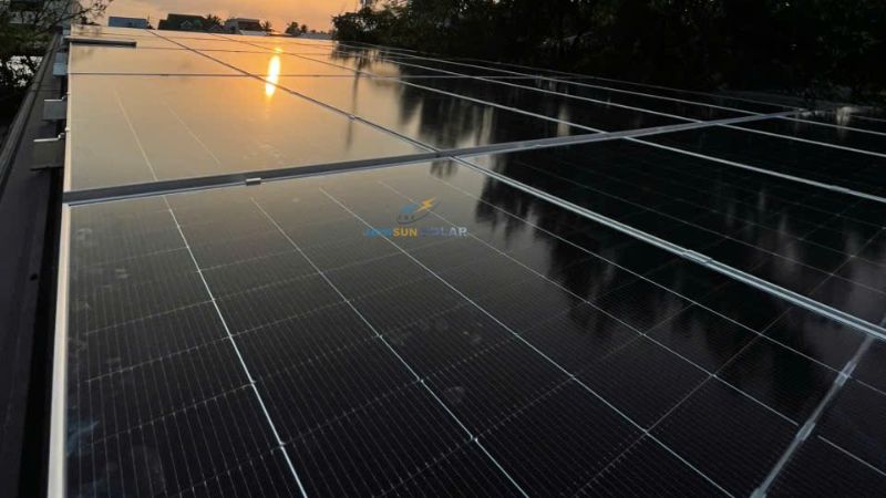 Cấu hình điện mặt trời hybrid 30kW
