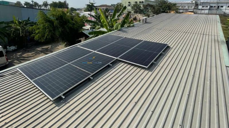 Phân tích lợi ích sau khi lắp đặt hệ thống điện mặt trời hybrid 6kW