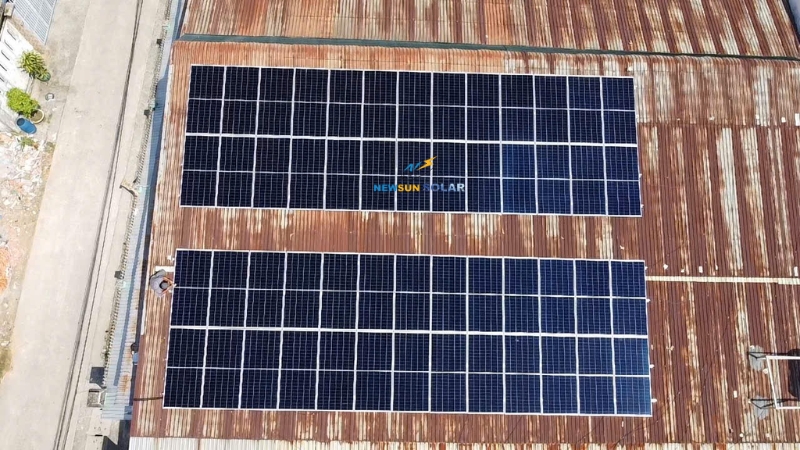 Báo giá gói lắp đặt hệ thống điện mặt trời hòa lưới 34kW