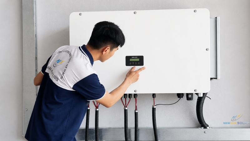 Khởi Động Inverter Đúng Trình Tự