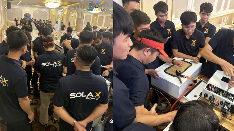 Hướng dẫn đấu nối, lắp đặt và cài đặt inverter SolaX