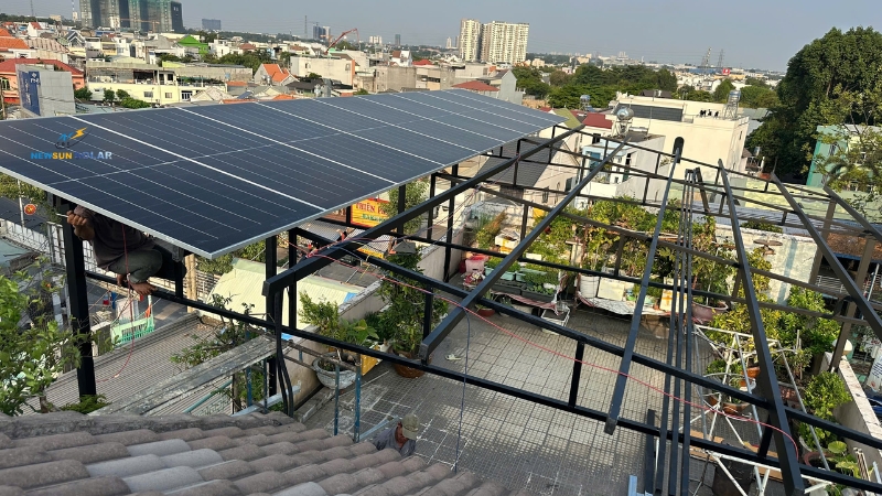 Tiêu chí thiết kế khung giá đỡ tấm pin năng lượng mặt trời