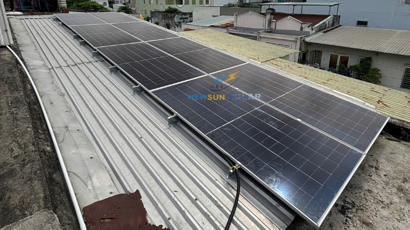 Công trình điện mặt trời hybrid 5kWp - Chú An - Đông Hưng Thuận 39 