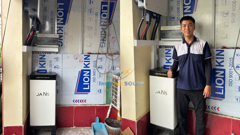 Battery lưu trữ JAN5 16kWh