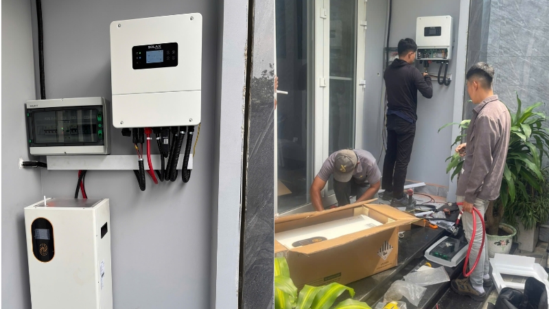 Thông số kỹ thuật Inverter Hybrid SolaX 5kW