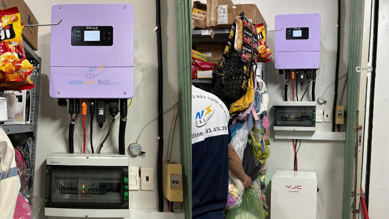 Thông số kỹ thuật Inverter Inverter hybrid SolaX 6kW