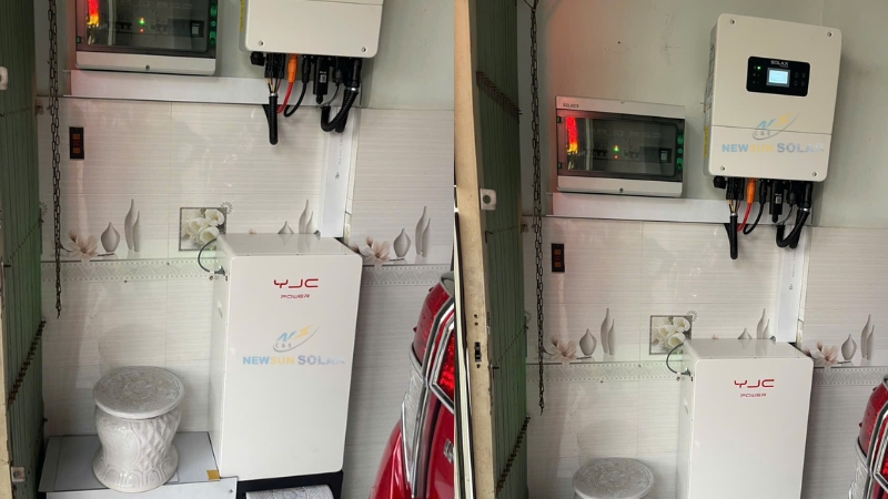 Thông số kỹ thuật Battery lưu trữ YJC 16kWh