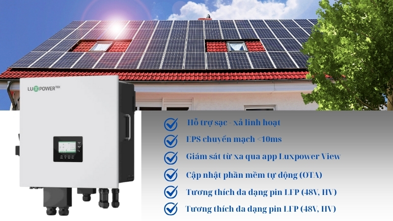 Công nghệ nổi bật của Inverter Hybrid Luxpower