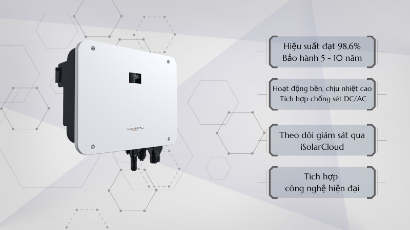 Sungrow - Biến tần công nghiệp hàng đầu thế giới